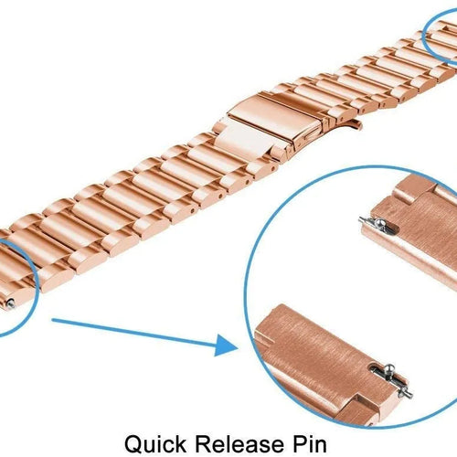 Oppo Watch S Steel Strap (Rose Gold)