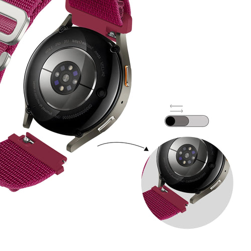 Bandz Polar Unite Alpine Nylon Strap (Rose-Red)