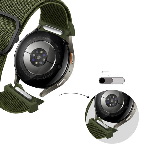 Bandz Samsung Galaxy Watch 5 - 40mm Elastic Strap 'Easy Fit' (Green)