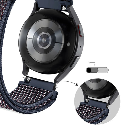 Bandz Garmin Venu Nylon Loop Strap (Indigo Blue)