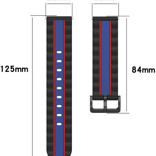 Huawei Watch GT 7 Pro Special Edition Strap (Black/Blue)