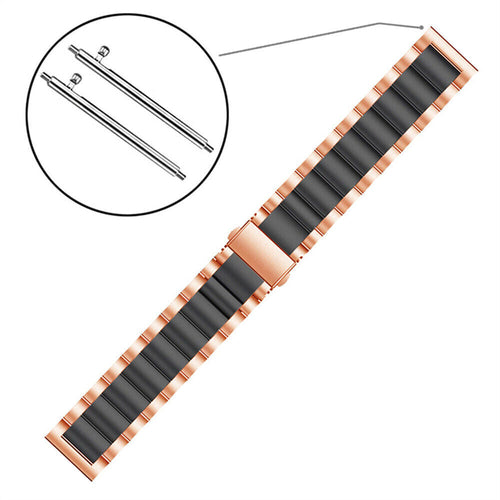 Huawei Watch GT 7 Pro Steel Strap (Rose Gold/Black)