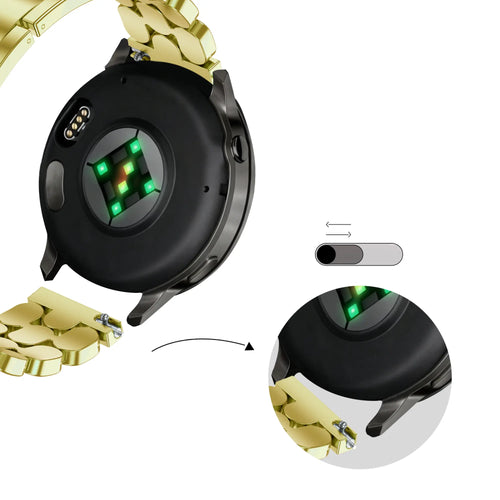 Bandz Huawei Watch GT 7 - 41mm Steel Strap 'Oval' (Gold)