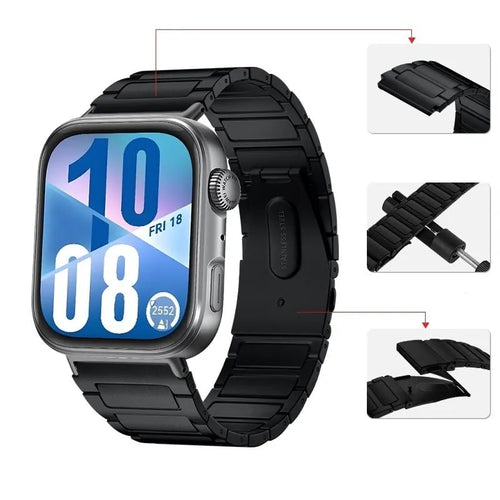 Huawei Watch Fit 4 Titanium Strap (Black)