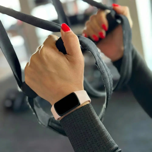 Fitbit Charge 5 Silicone Strap (Light Pink)