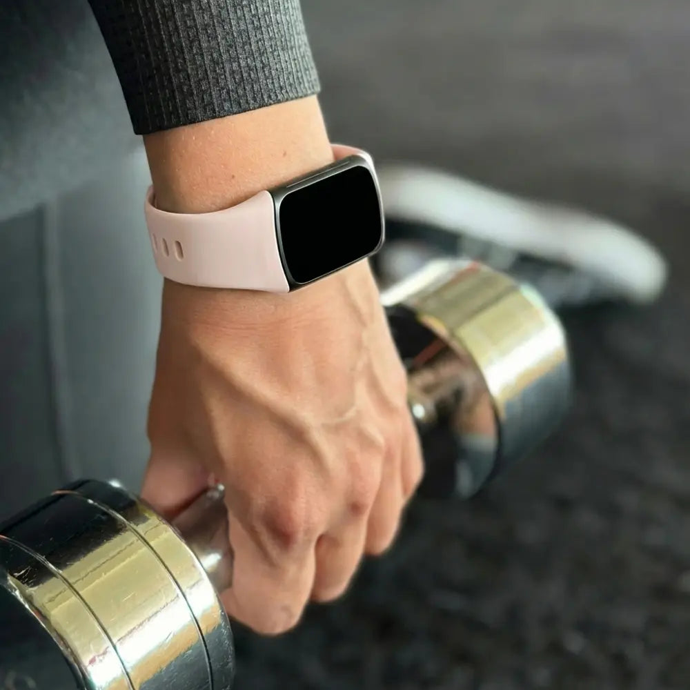 Fitbit Charge 5 Silicone Strap (Light Pink)