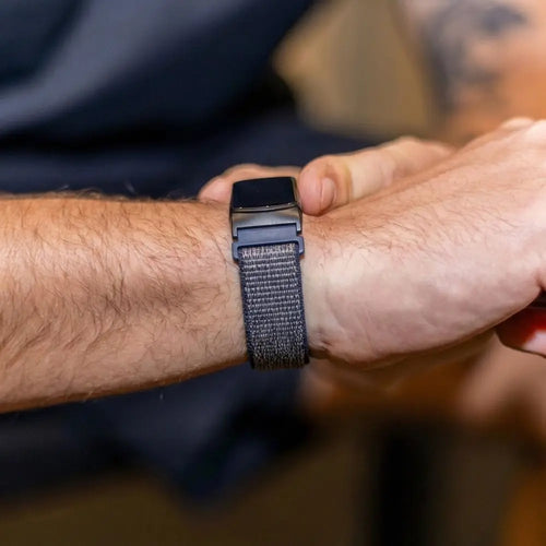 Fitbit Charge 6 Nylon Strap (Blue)