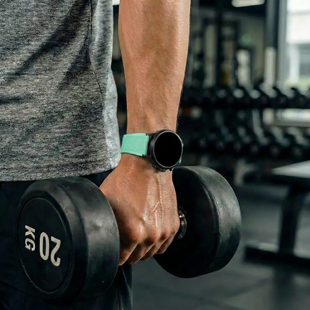 Fossil Gen 5 Silicone Strap (Aqua)