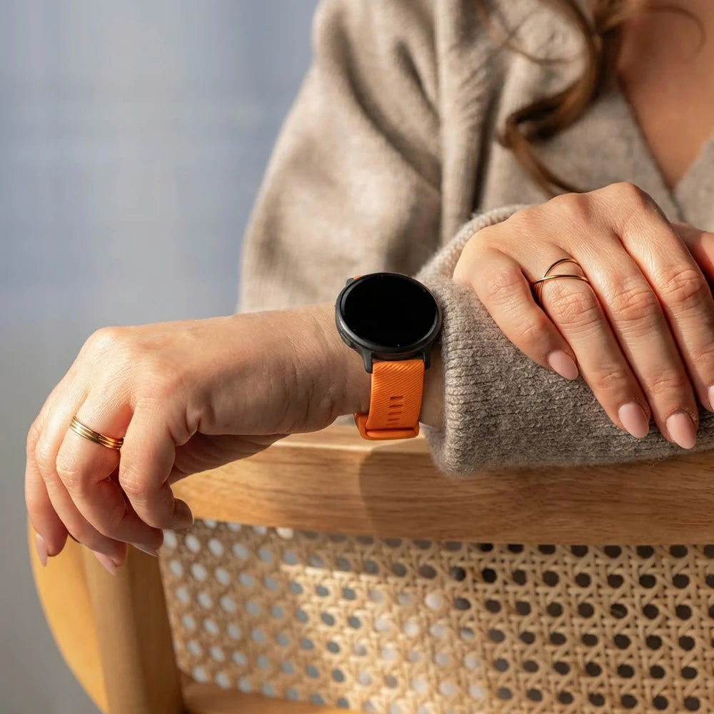 Garmin Forerunner 255 Silicone Strap (Orange)