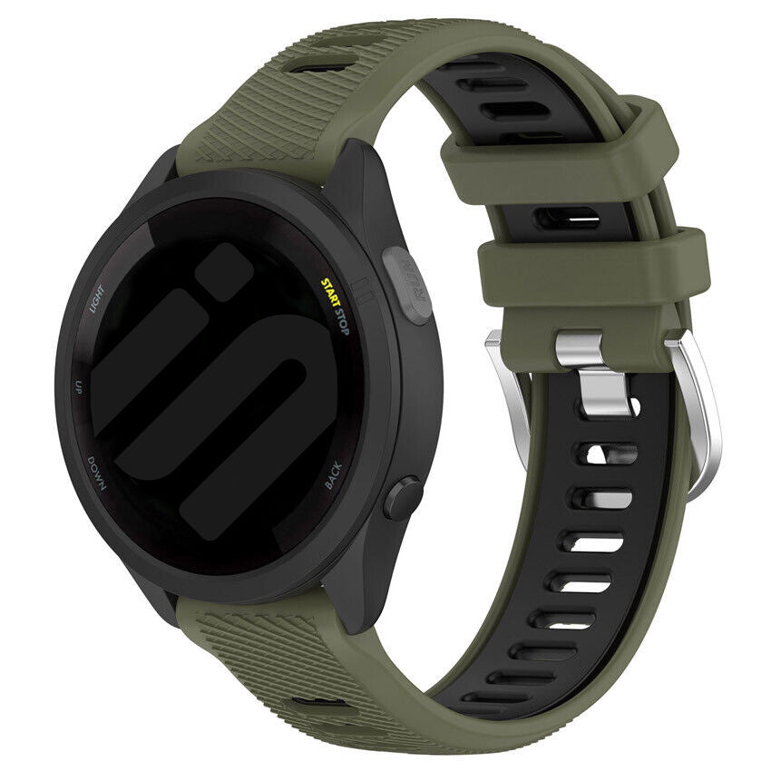 Garmin Forerunner 570 - 47mm Sport Buckle Strap (Olive Green/Black)