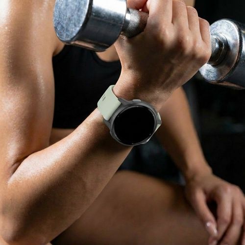 Garmin Forerunner 255 Silicone Classic Strap (Light Green)