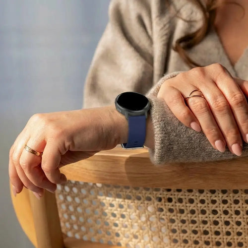 Garmin Venu 3 Silicone Classic Strap (Dark Blue)