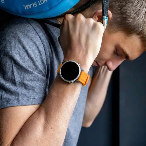 Garmin Fenix 7s Silicone Strap (Orange)