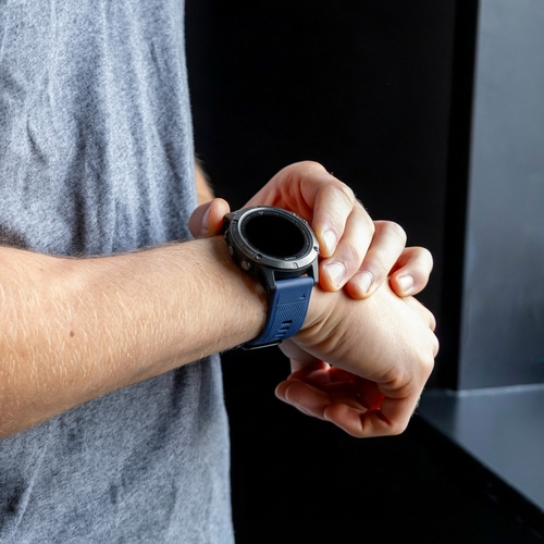 Garmin Instinct Silicone Strap (Dark Blue)