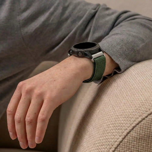 Garmin Fenix 7 Nylon Strap (Green)