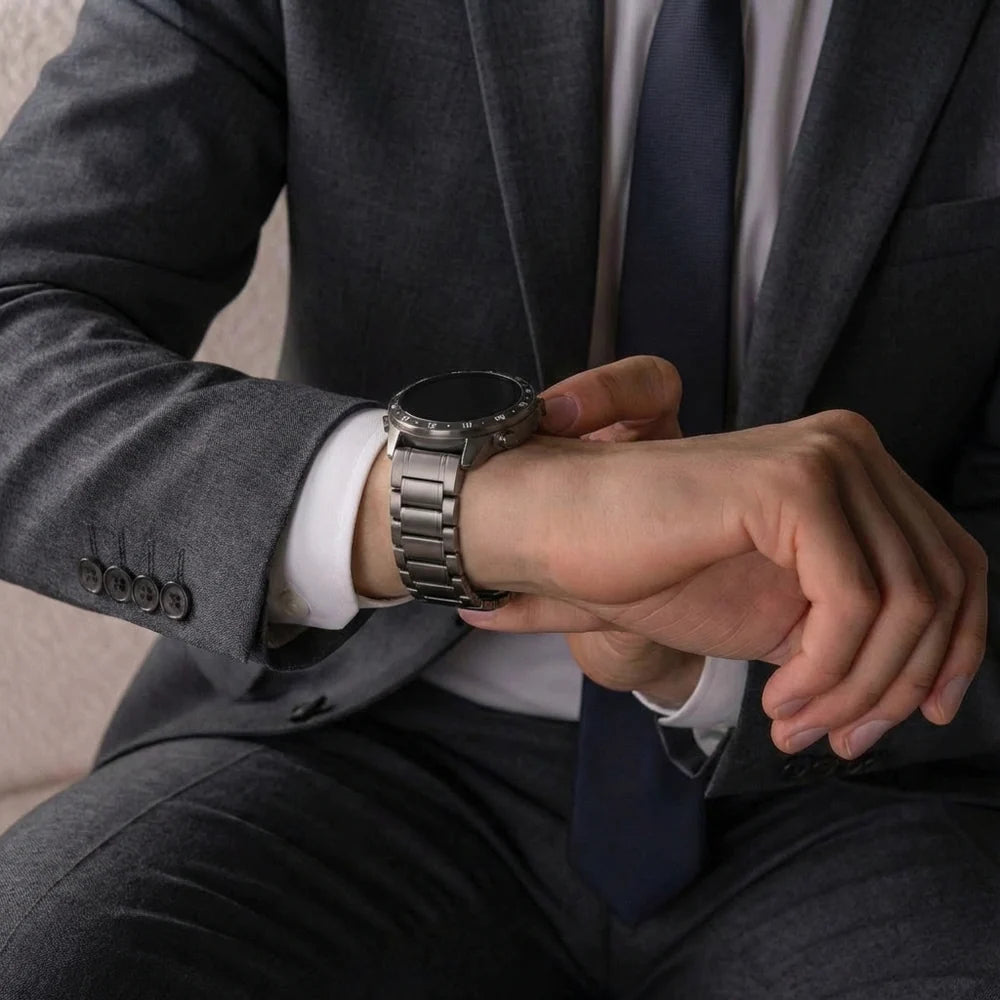 Garmin D2 Delta Premium Titanium Strap (Graphite)