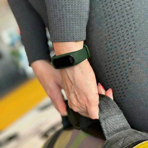 Garmin Vivosmart 5 Silicone Strap (Dark Green)