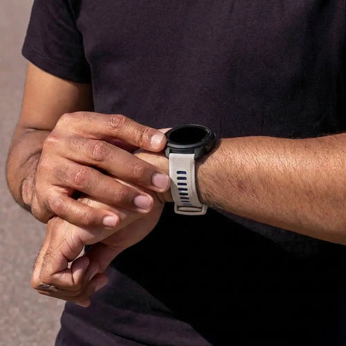 Garmin Forerunner 245 Sport Strap with Buckle (Beige/Black)