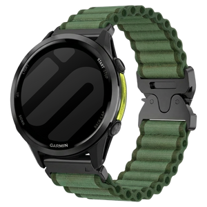 Garmin Fenix E Outdoor Nylon Strap (Green)