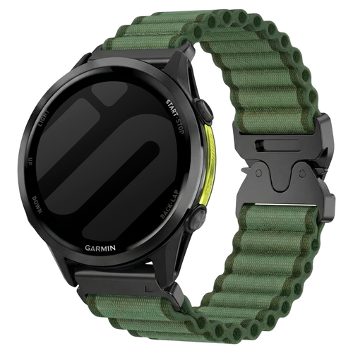 Garmin Fenix 5 / 6 Outdoor Nylon Strap (Green)