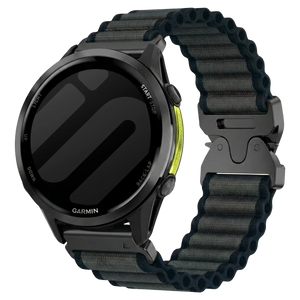 Garmin Quatix 5 / 6 / 7 Outdoor Nylon Strap (Black)