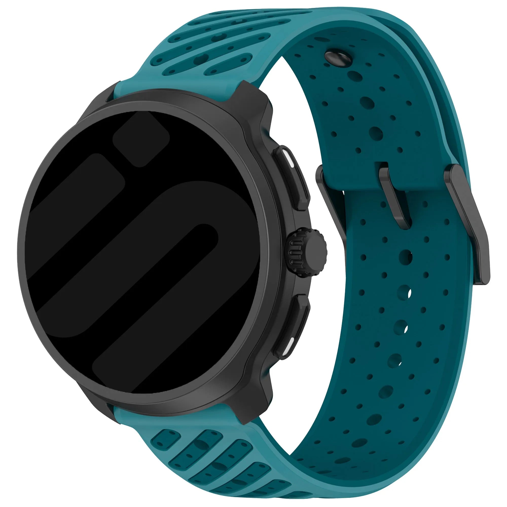 Oppo Watch X3 Striped Silicone Strap (Blue)