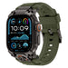 Apple Watch 'Four Claw' Silicone Strap (Green)