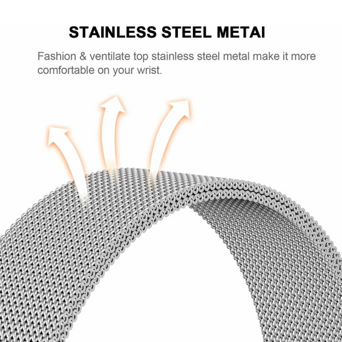 Huawei Watch GT Runner Milanese Strap (Silver)