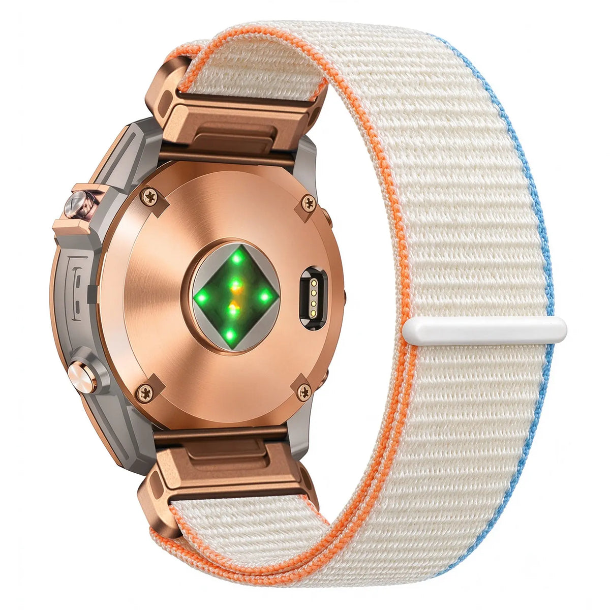Garmin Descent MK3i - 43mm Premium Nylon Strap (Milk White)
