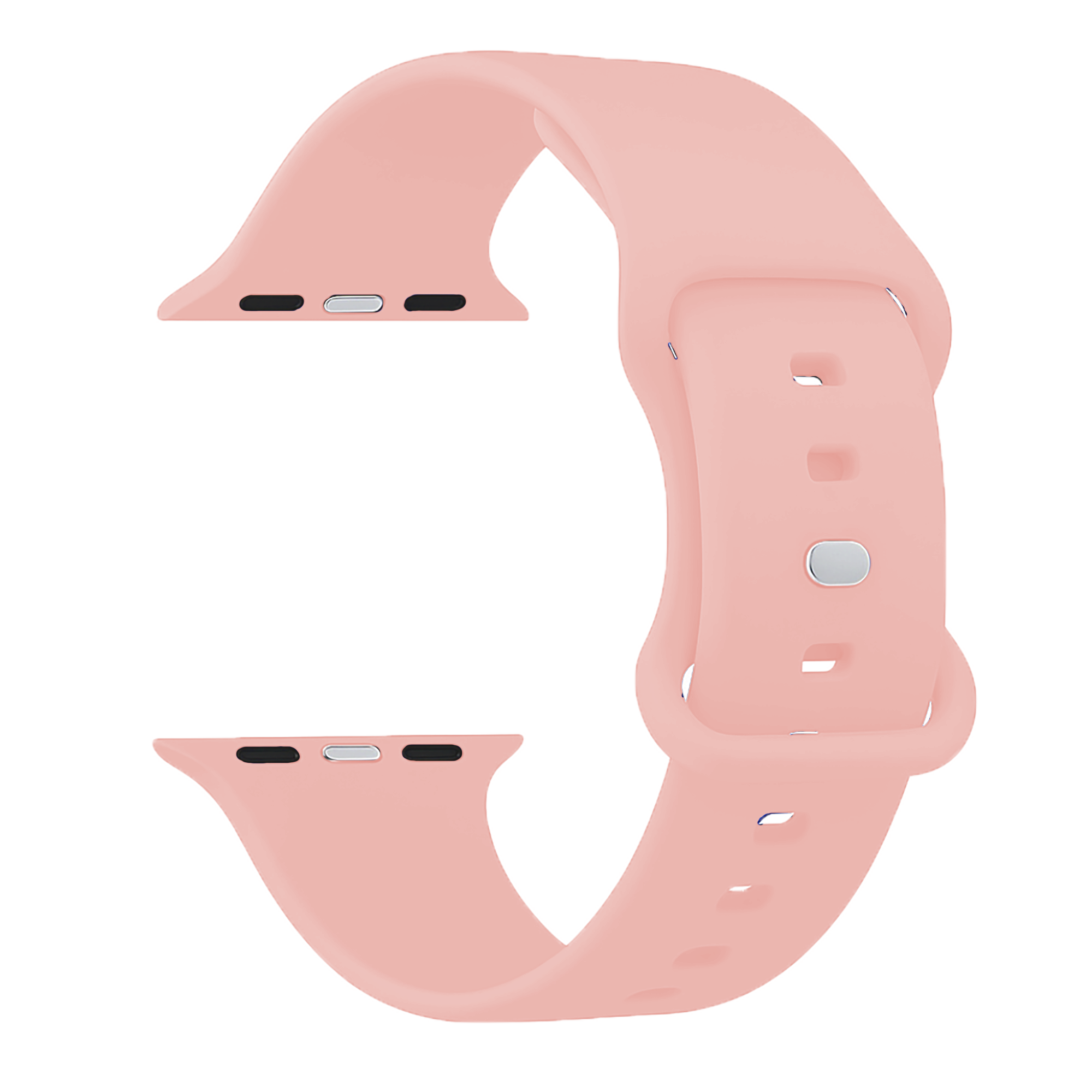 Apple Watch Silicone Strap Classic (Light Pink)