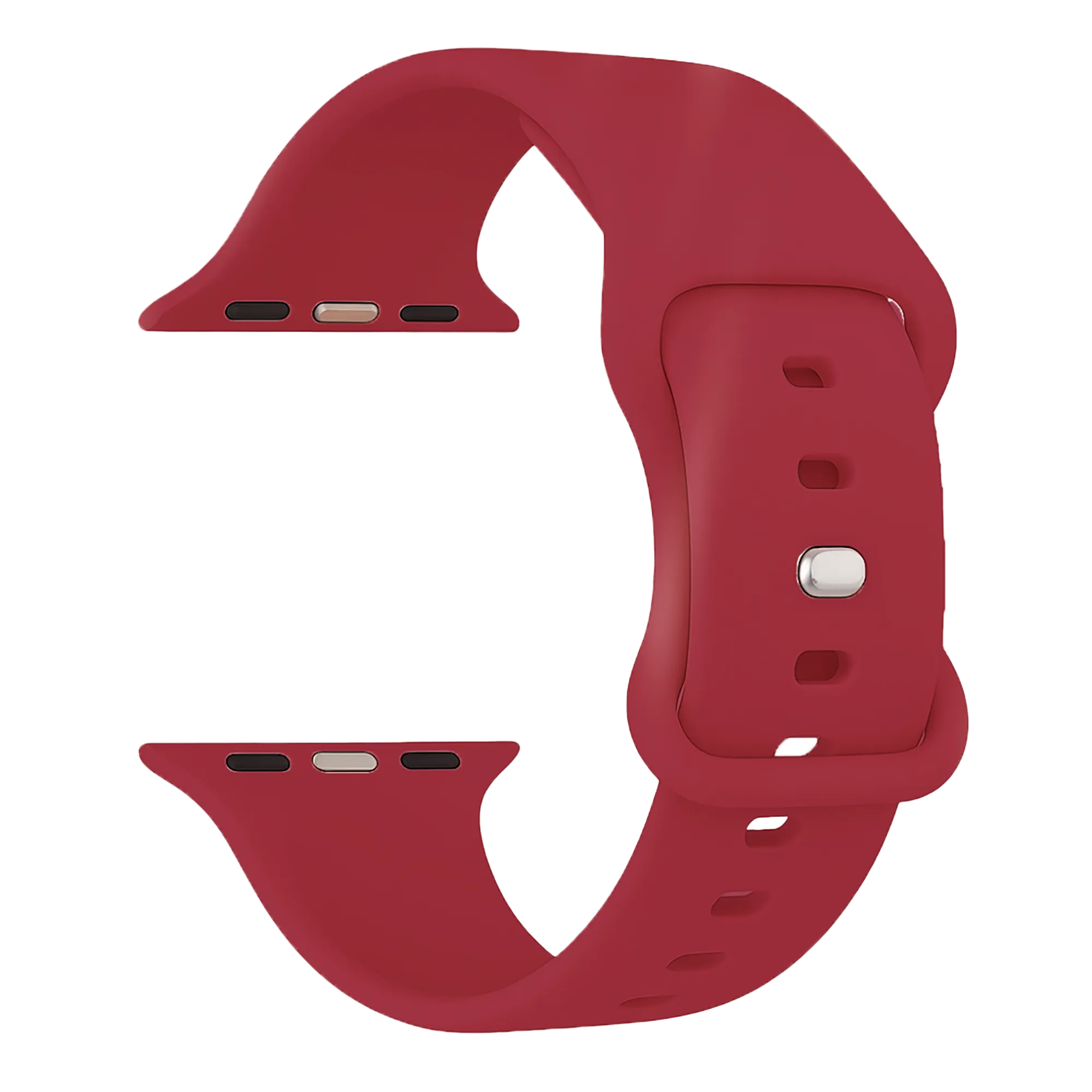 Apple Watch Silicone Strap Classic (Burgundy)