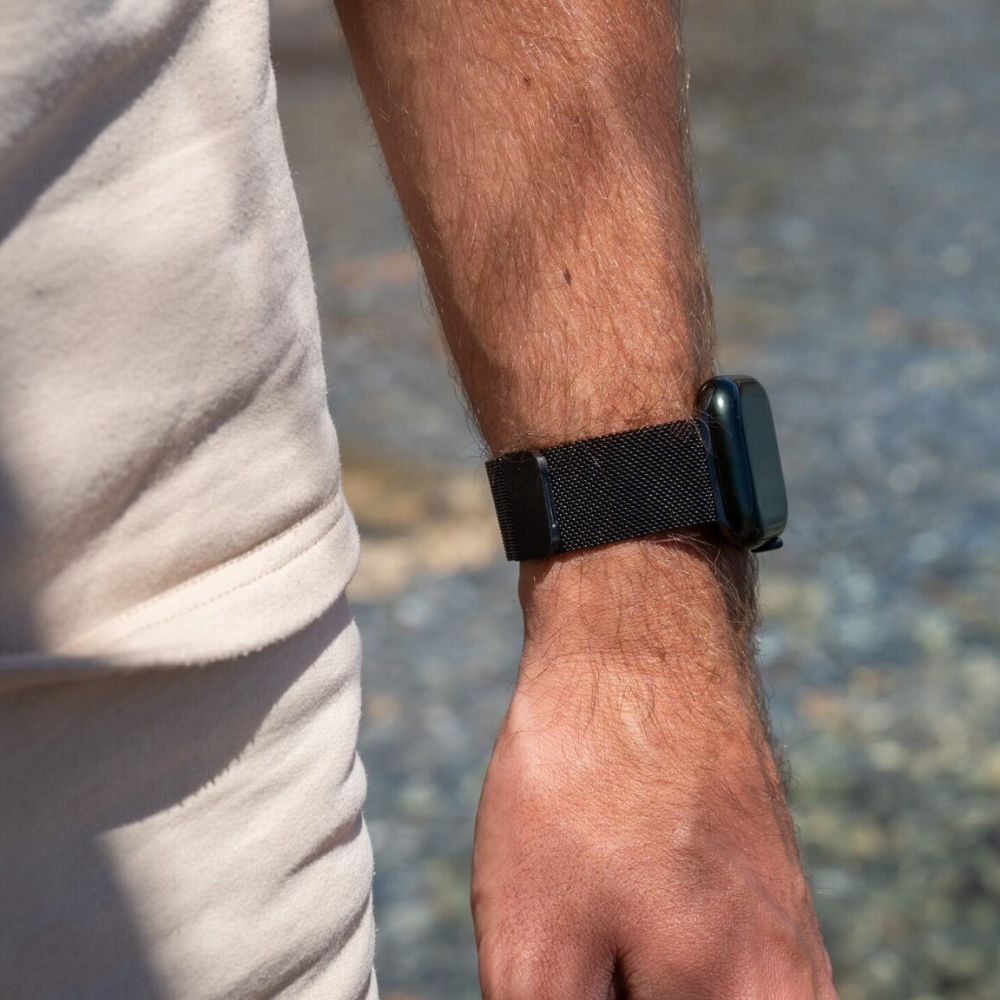 Apple Watch Ultra Milanese Strap (Black)