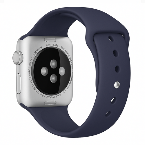 Apple Watch Silicone Strap (Blue)