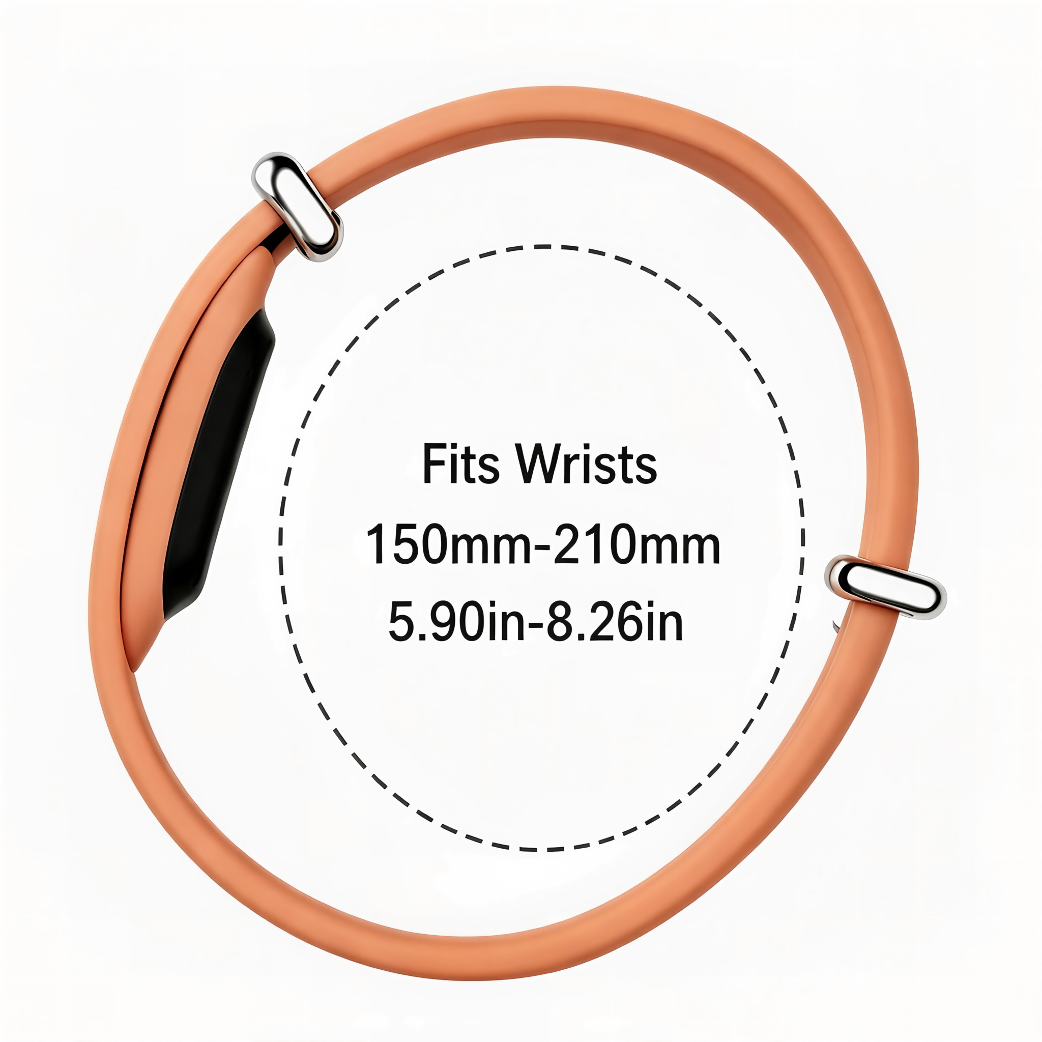 Fitbit Air Silicone Strap (Orange)