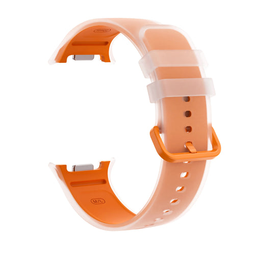 Samsung Galaxy Watch 8 Classic Jelly Silicone Strap (Orange)