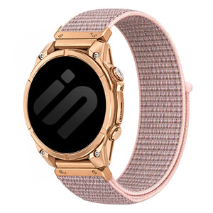 Garmin Fenix 9 Pro - 43mm Premium Nylon Strap (Pink Sand)
