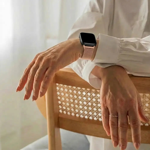 Xiaomi Smart Band 9 Pro Milanese Strap (Rose Gold)