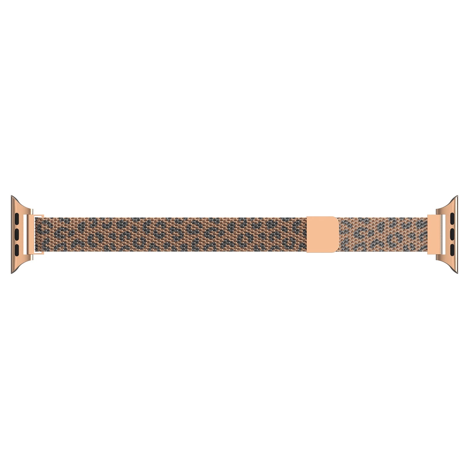 Apple Watch Slim Milanese Strap (Rose Gold Leopard)