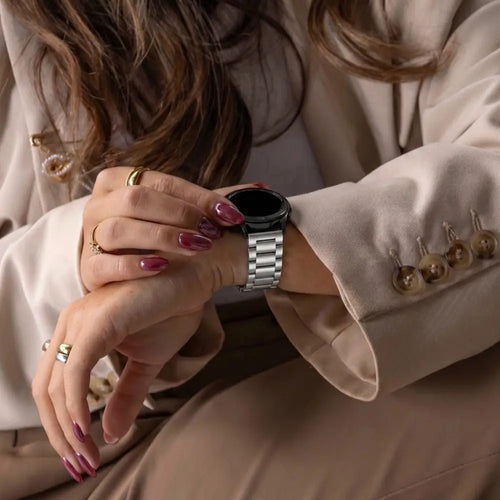 Garmin Fenix 5s/6s Steel Strap (Silver)