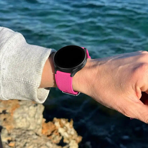 Samsung Galaxy Watch Active Silicone Strap (Brght Pink)
