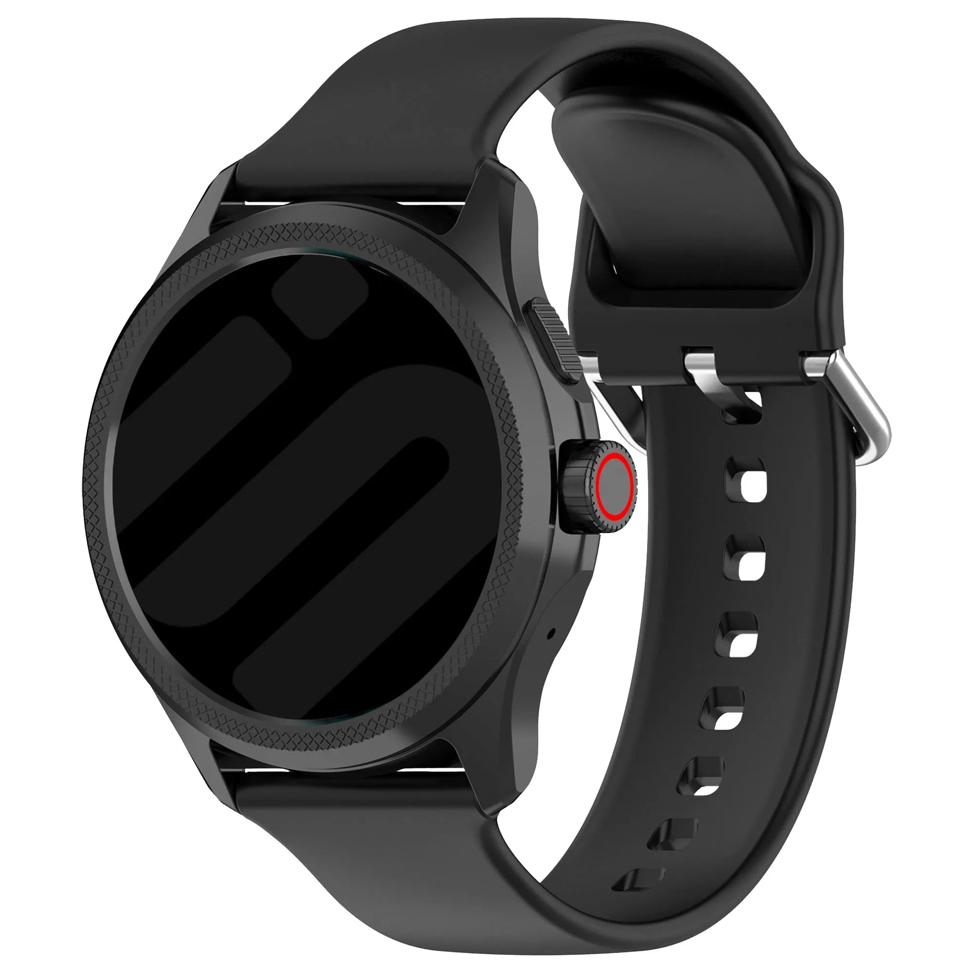 Coros Nomad Silicone Buckle Strap (Black)