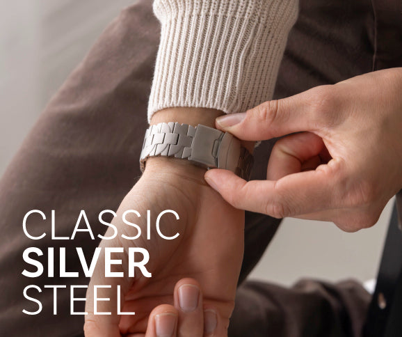 Classic Silver Steel