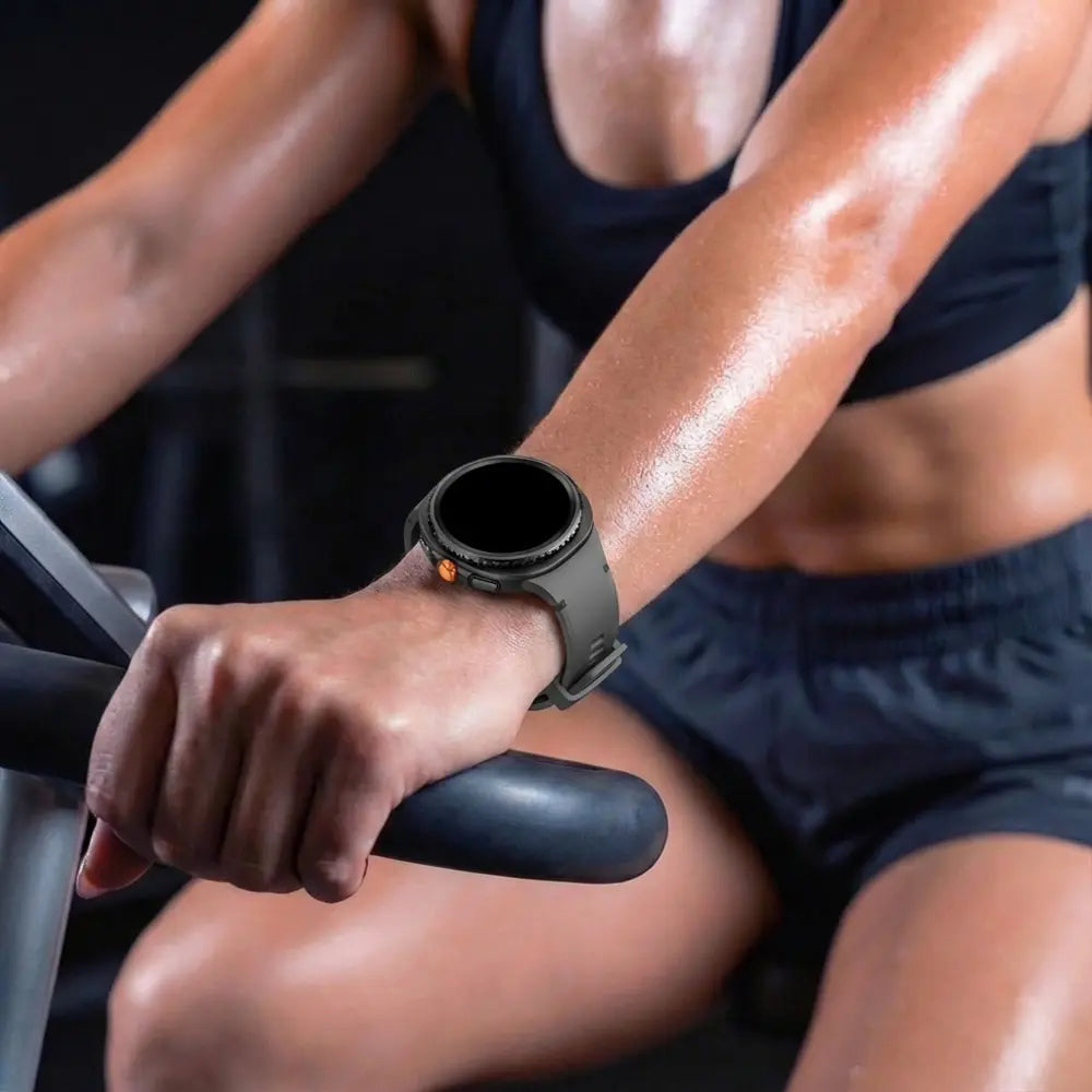 Samsung Galaxy Watch 8 - 40mm Silicone Strap (Dark Grey)