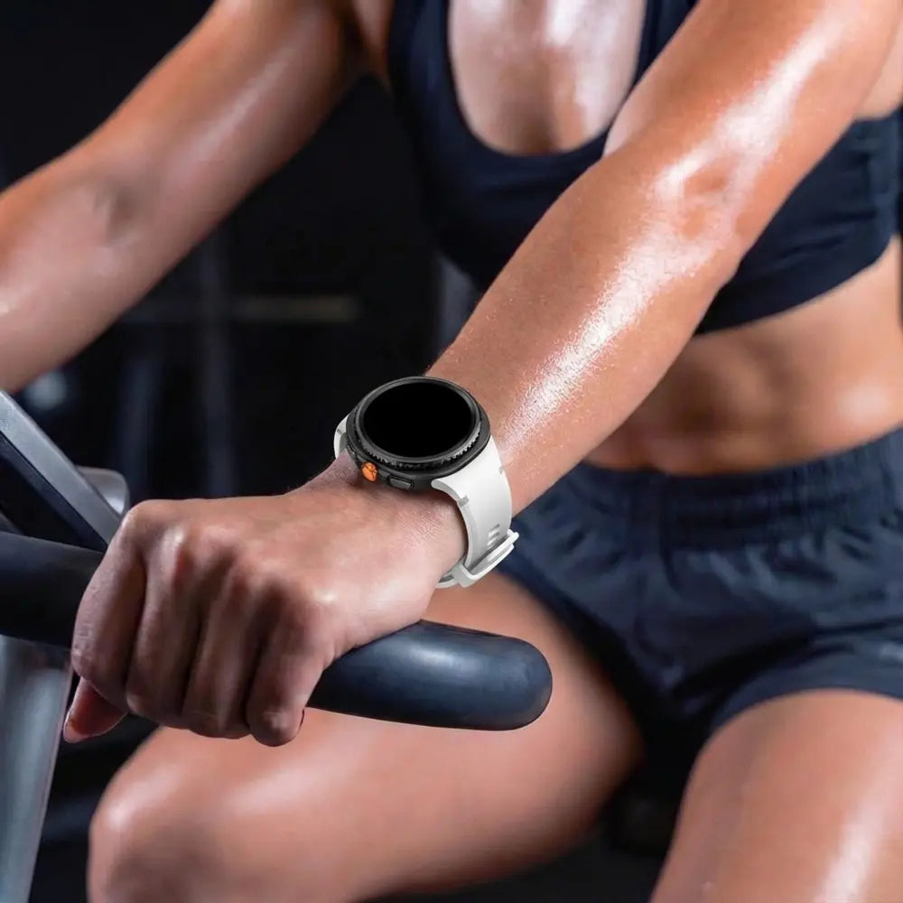 Samsung Galaxy Watch 8 - 40mm Silicone Strap (White)