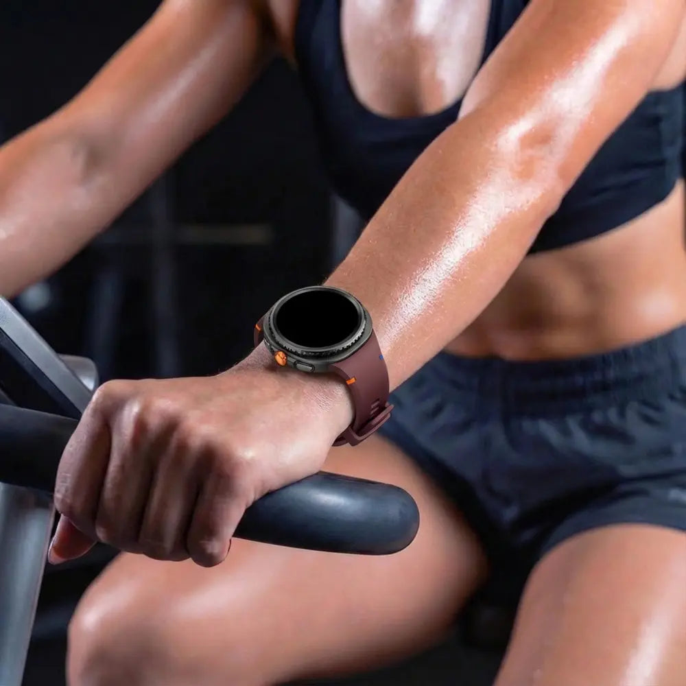 Samsung Galaxy Watch 8 - 40mm Silicone Strap (Wine Red)