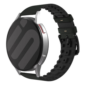 Coros Apex 42mm Leather / Silicone Strap (Green)