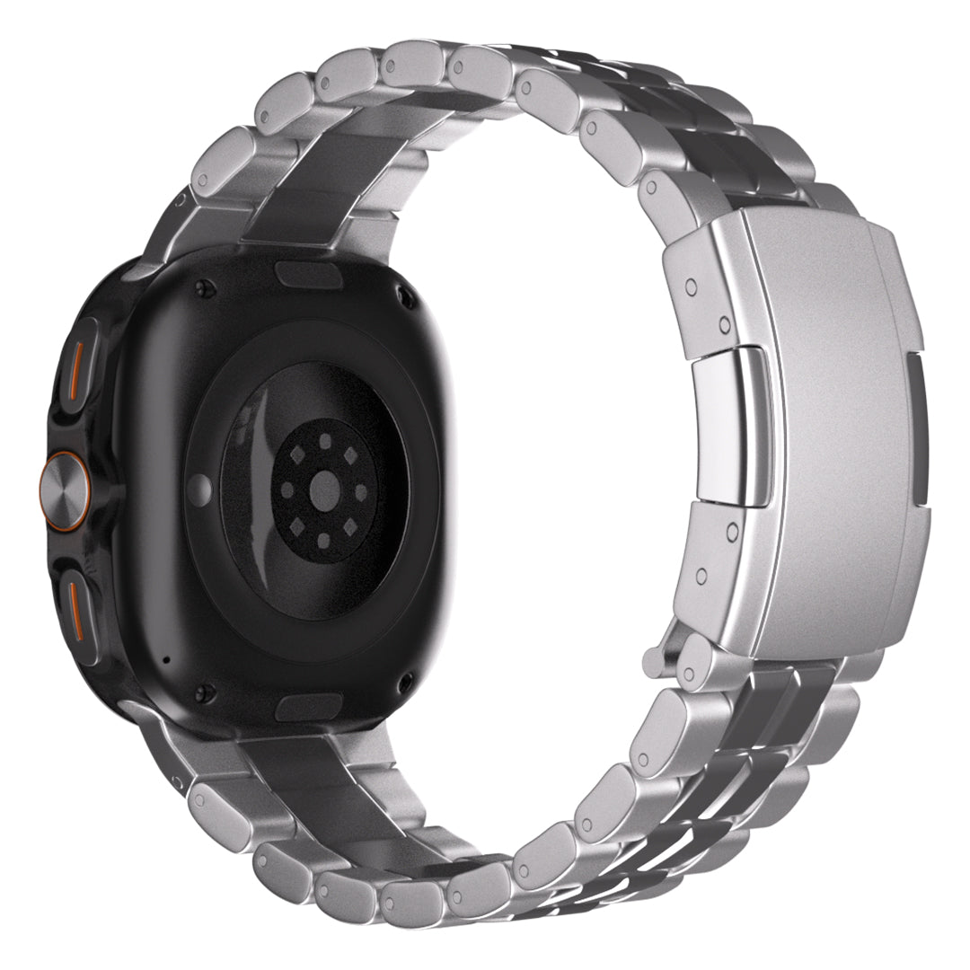 Samsung Galaxy Watch Ultra 'Square' Titanium Strap (Silver)