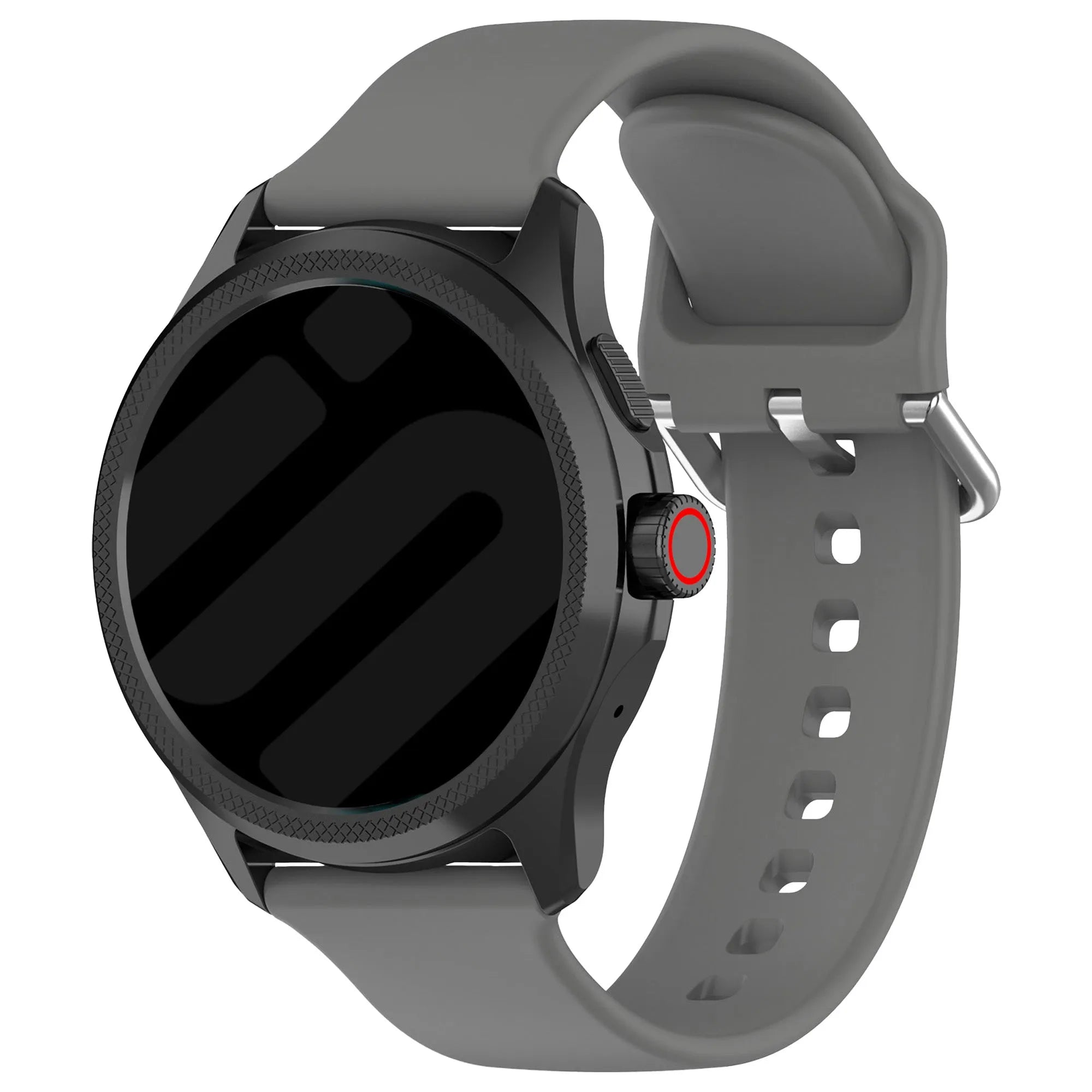 Coros Apex 4 - 46mm Silicone Buckle Strap (Dark Grey)