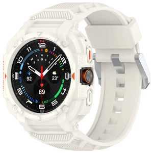 Silicone TPU Strap with Frame, ivory white