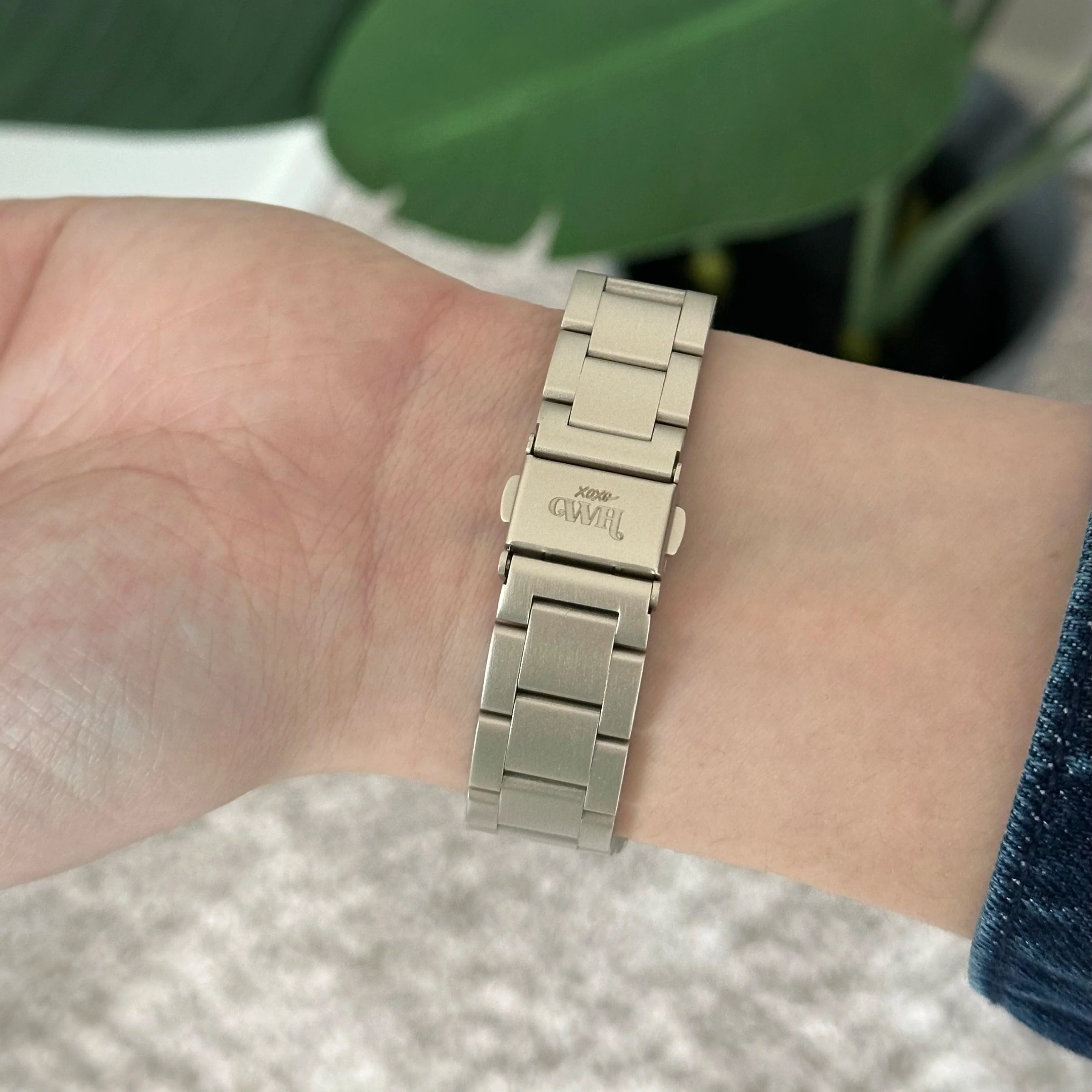 xoxo Wildhearts Apple Watch Slender Steel Strap (Starlight)